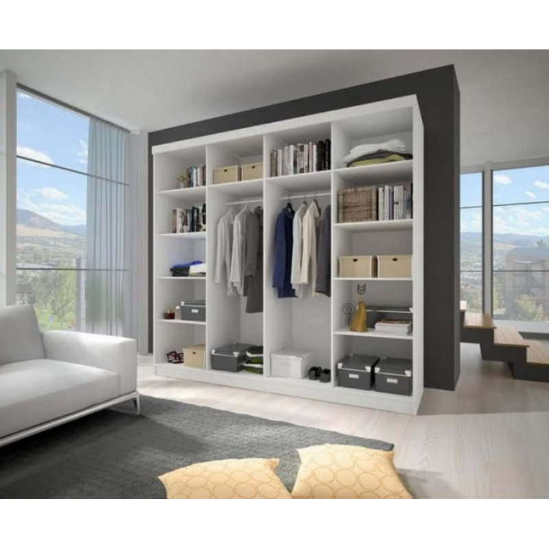 Latitude Run Gulledge 2 Door Sliding Wardrobe & Reviews Wayfair.co.uk